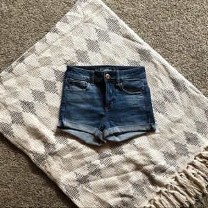 American Eagle high rise shortie size 0